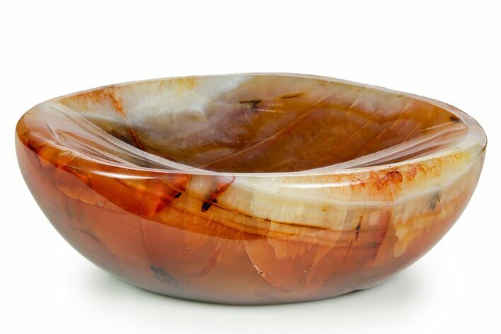 Beautiful Carnelian Agate Dish - Madagascar #361408